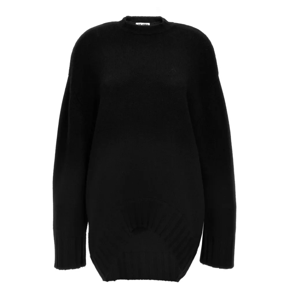 DAMES The Attico Jurken^Oversized Gebreide Jurk