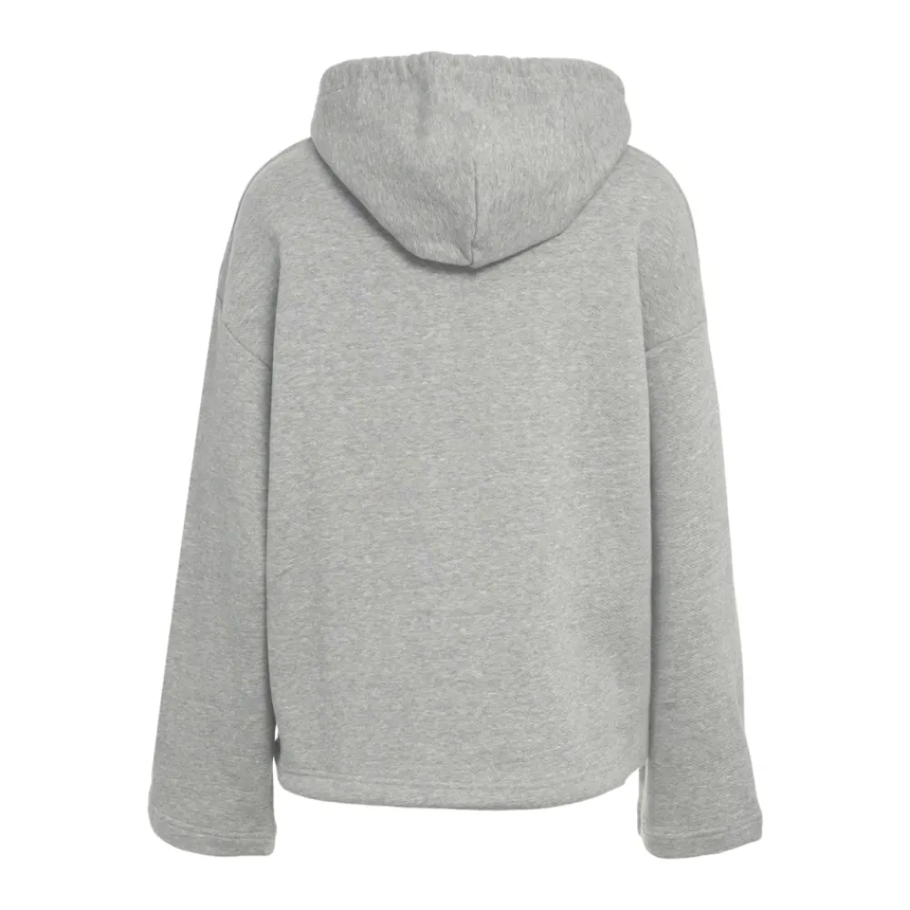 DAMES Closed Hoodies & Sweatvesten^Oversized Hoodie Grigio AW25