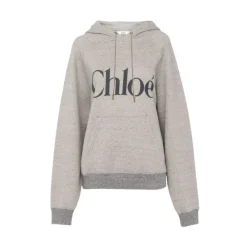 DAMES Chloé Oversized Logo Hoodie