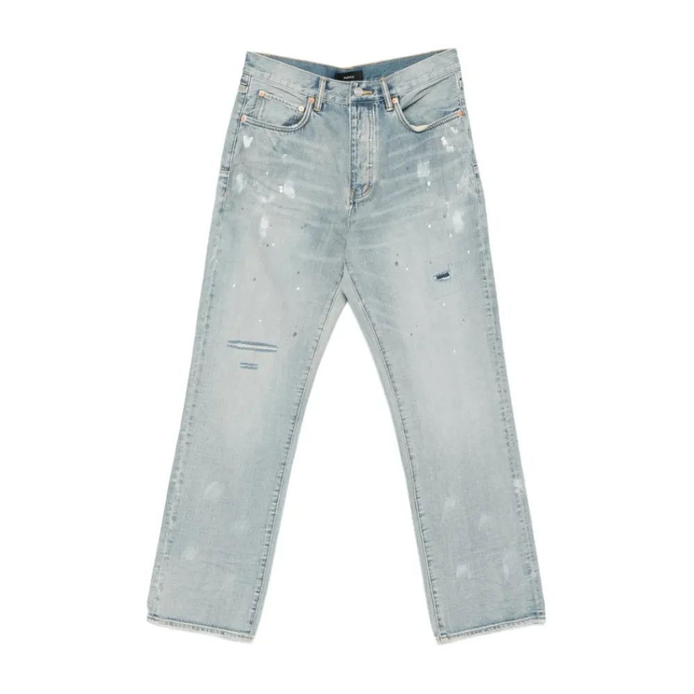 Heren Purple Brand P011 Straight Jeans