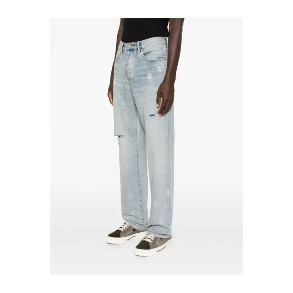 Heren Purple Brand P011 Straight Jeans