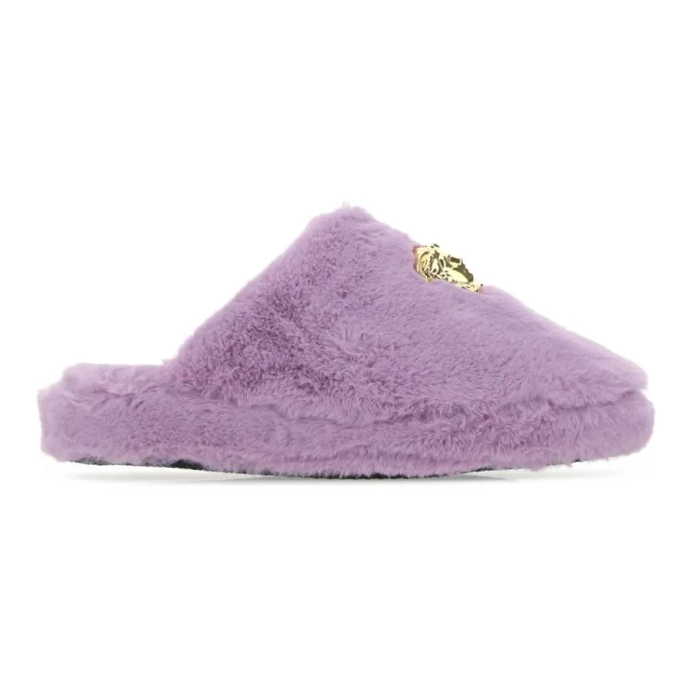 Heren Versace Slippers^e eco-leren sneakers