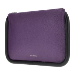 DAMES JW Anderson e leren grote Bumper-Tube clutch