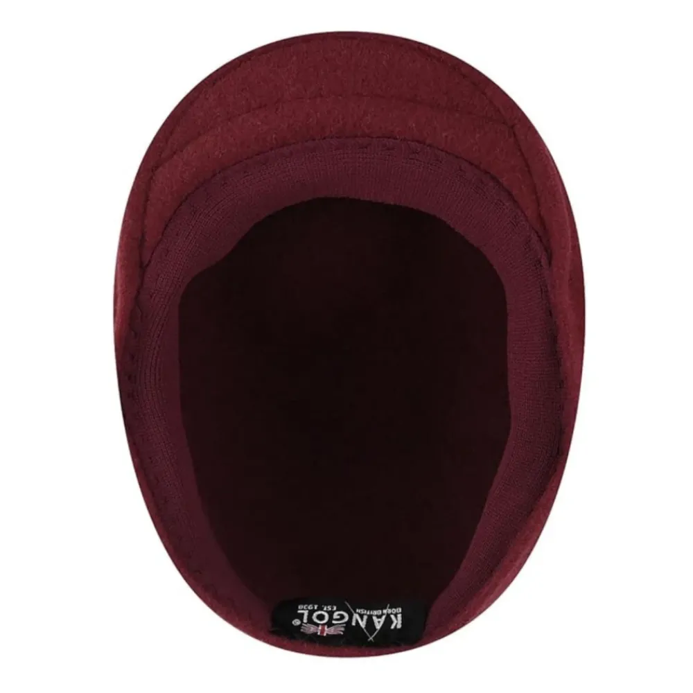 DAMES Kangol Paarse Wollen Blend Ergonomische Pet