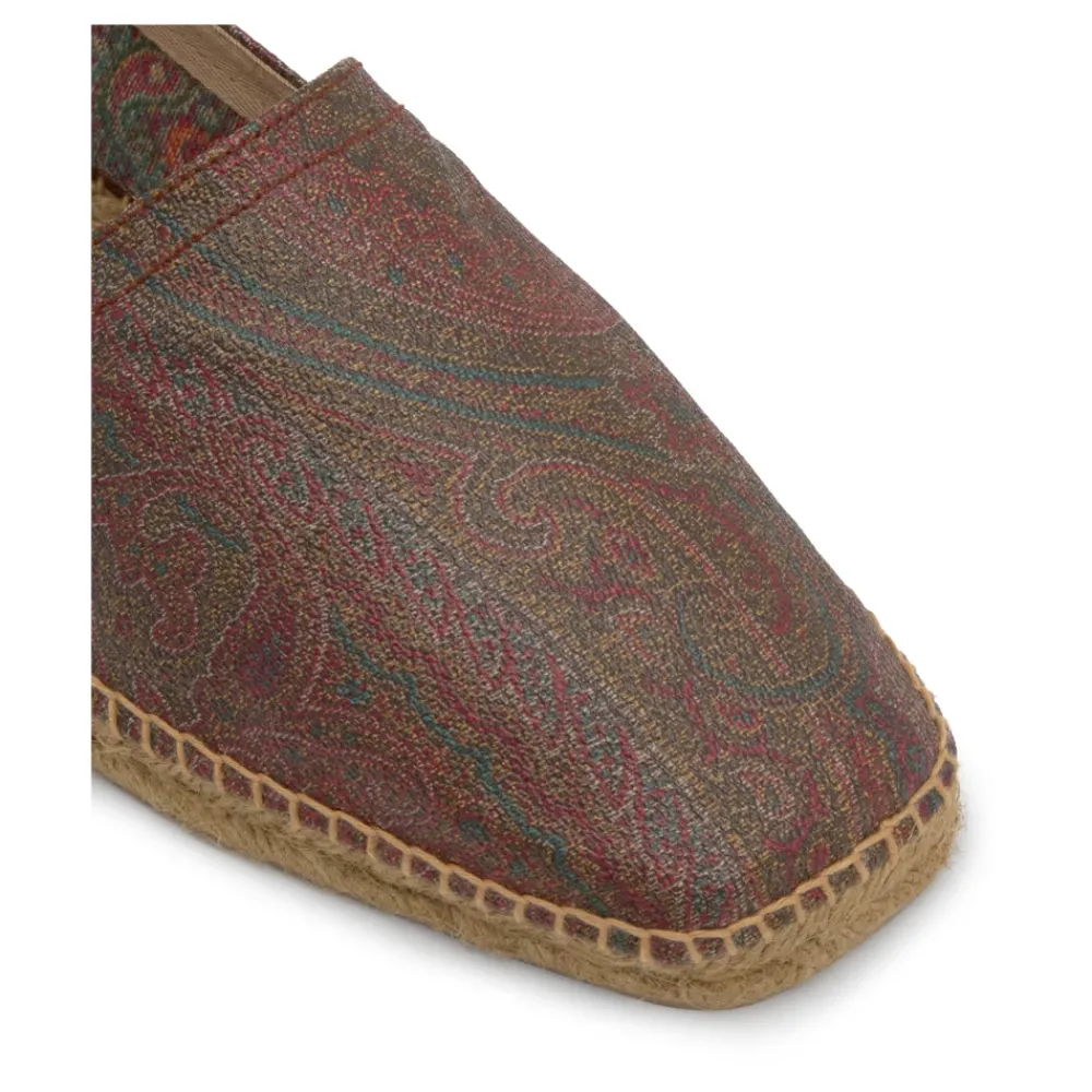 Heren Castañer PABLO ETRO T/272 · PLATTE ESPADRILLE