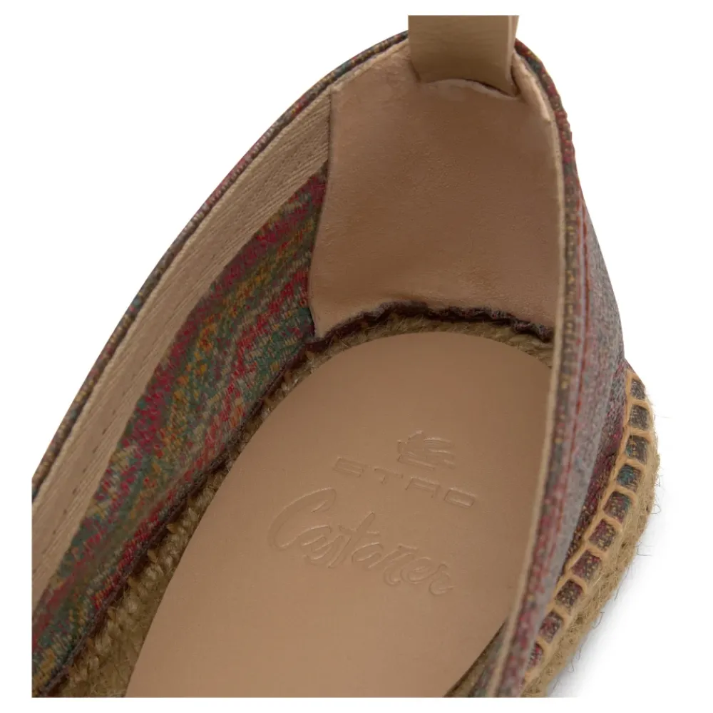 Heren Castañer PABLO ETRO T/272 · PLATTE ESPADRILLE