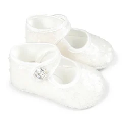 Monnalisa Ballerina'S^Pailletten Ballerina's met Enkelband