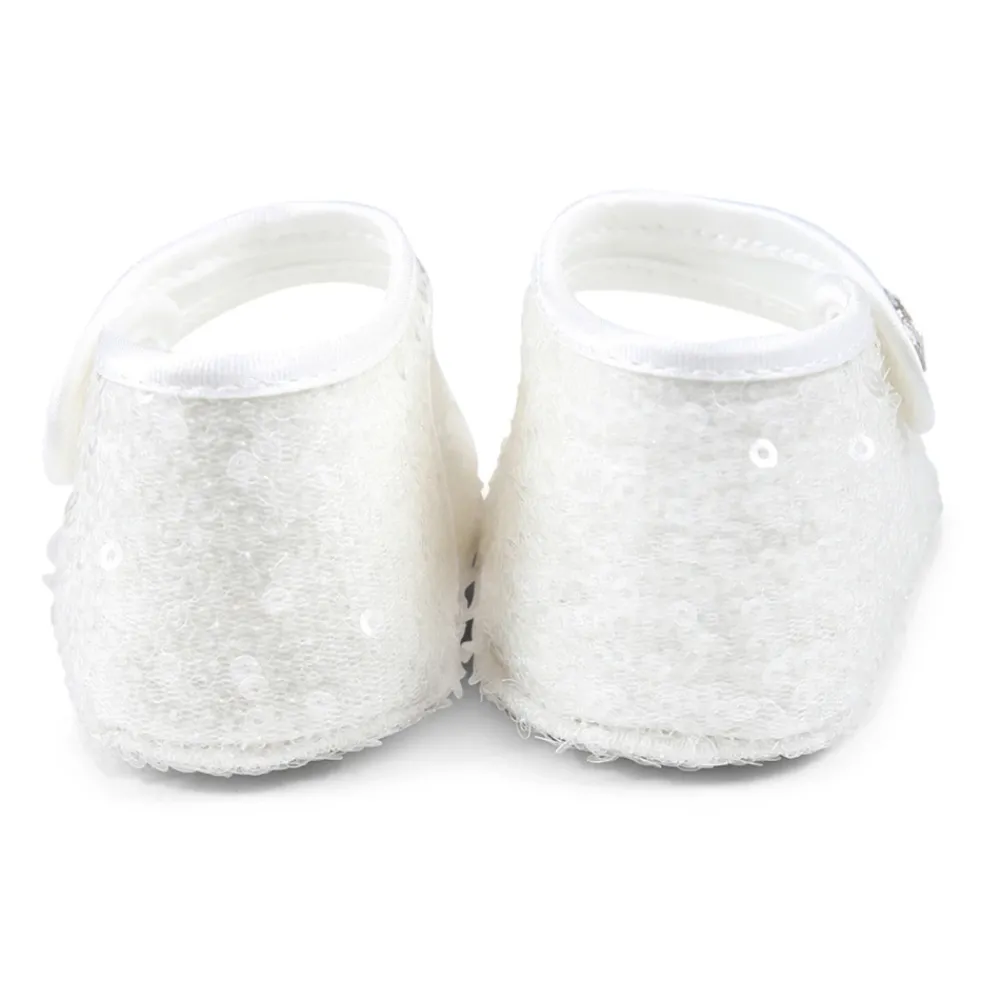 Monnalisa Ballerina'S^Pailletten Ballerina's met Enkelband