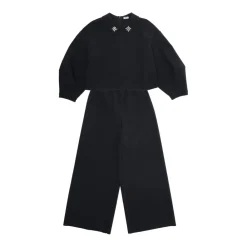 Il Gufo Bodysuits & Sets^Pak met kraalkraag in technische stretchstof