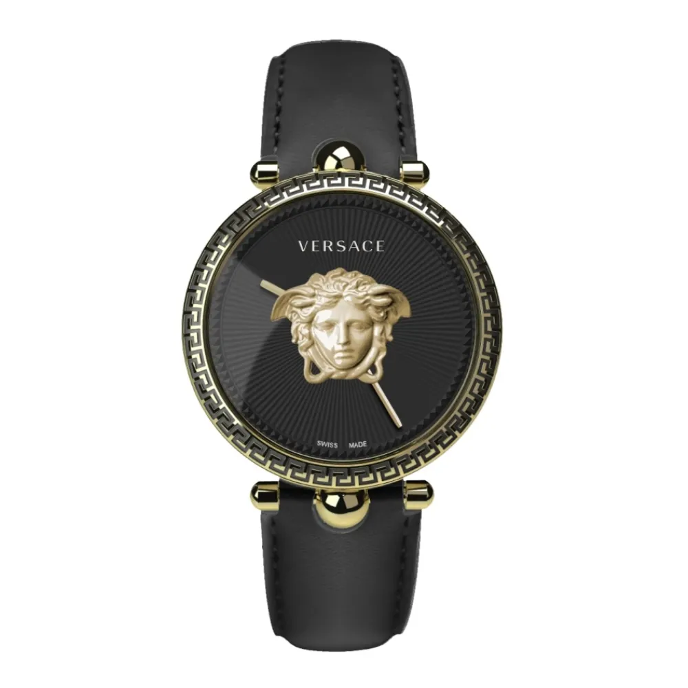 DAMES Versace Palazzo Empire Leren Horloge