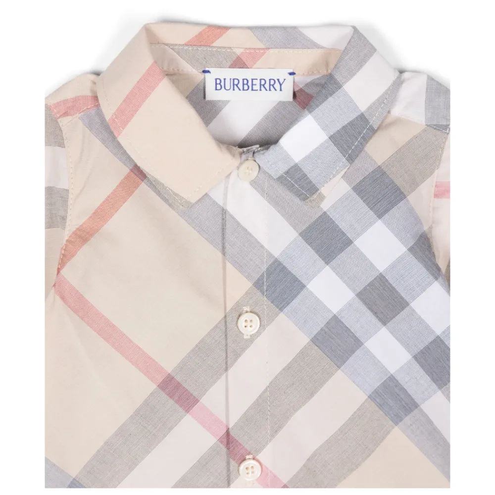 Burberry Bodysuits & Sets^Pale Stone Mason Stijl Shirt