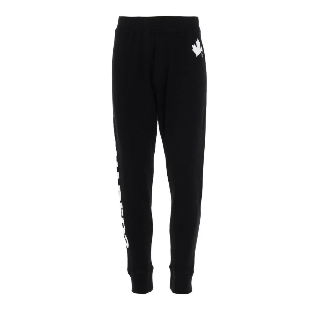 Heren Dsquared2 Broeken^Pantalon jogger logo latéral