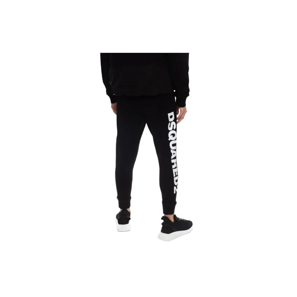 Heren Dsquared2 Broeken^Pantalon jogger logo latéral