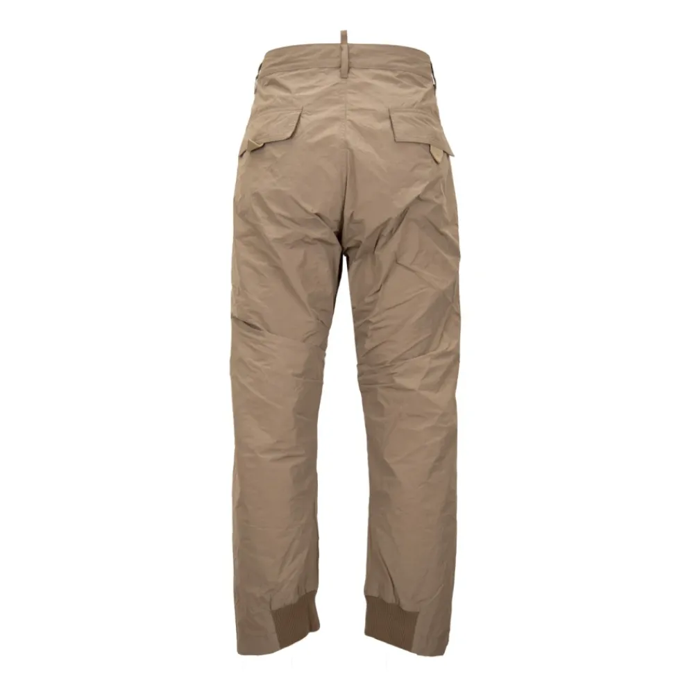 Dsquared2 Pantaloni Bottone Cerniera