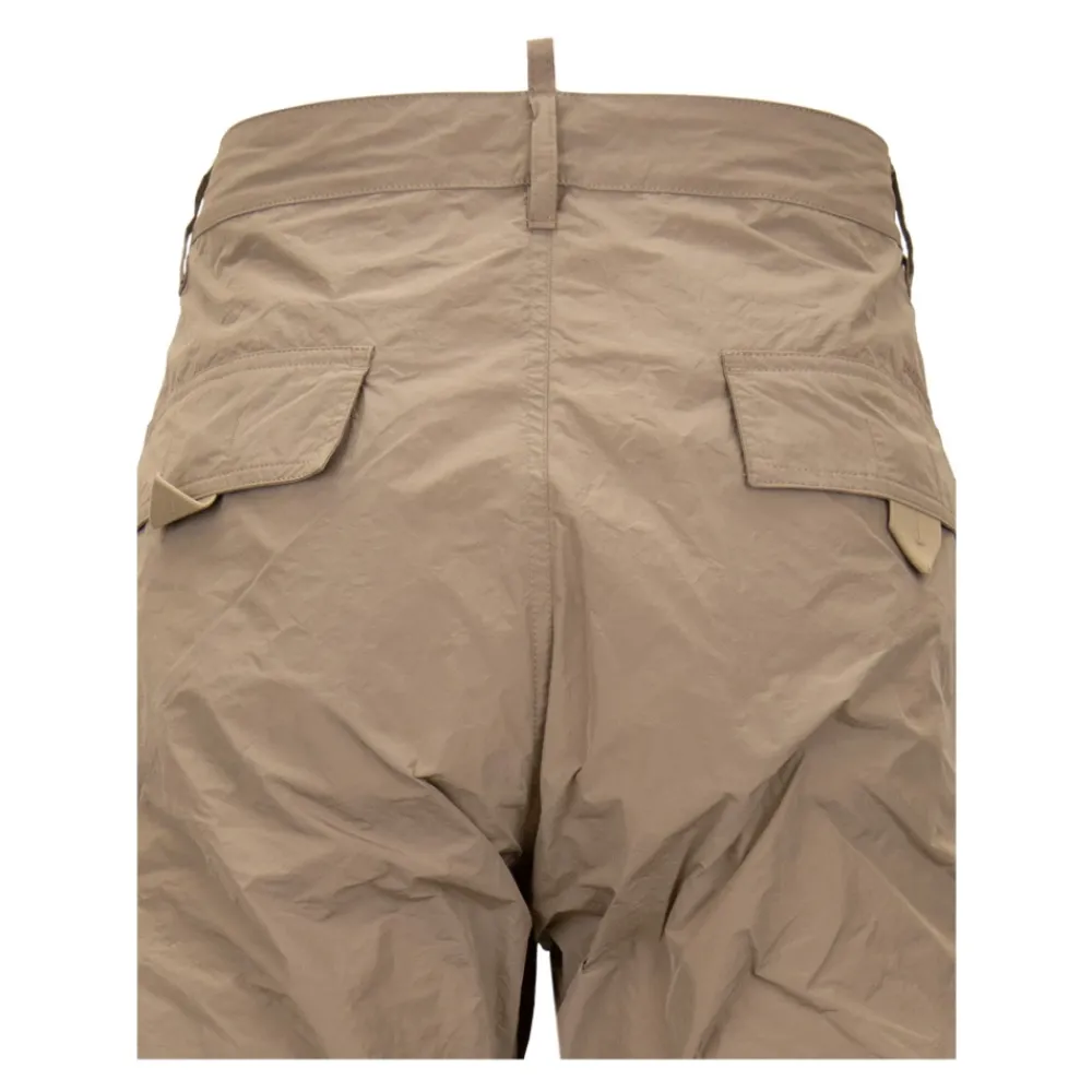 Dsquared2 Pantaloni Bottone Cerniera