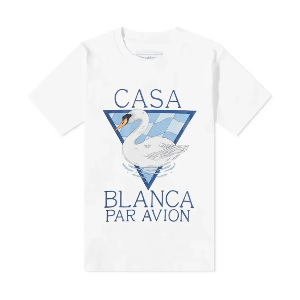 Heren Casablanca Shirts^Par Avion T-Shirt