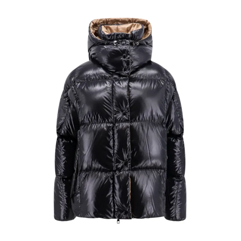 DAMES Moncler Jassen^Parana Hooded Korte Donsjas