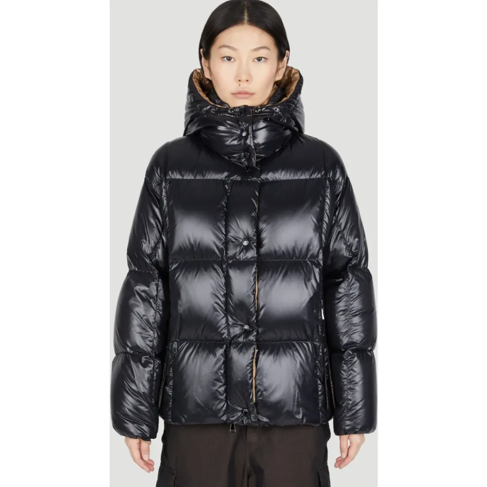 DAMES Moncler Jassen^Parana Hooded Korte Donsjas