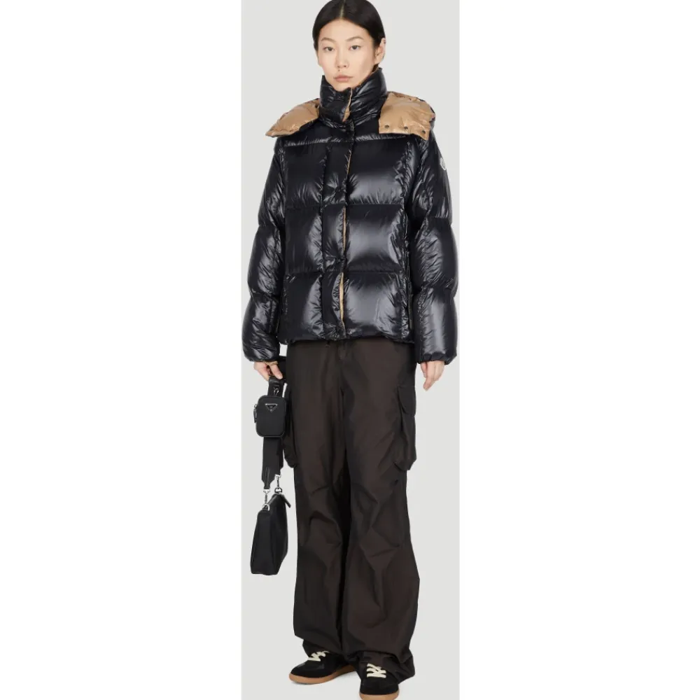 DAMES Moncler Jassen^Parana Hooded Korte Donsjas