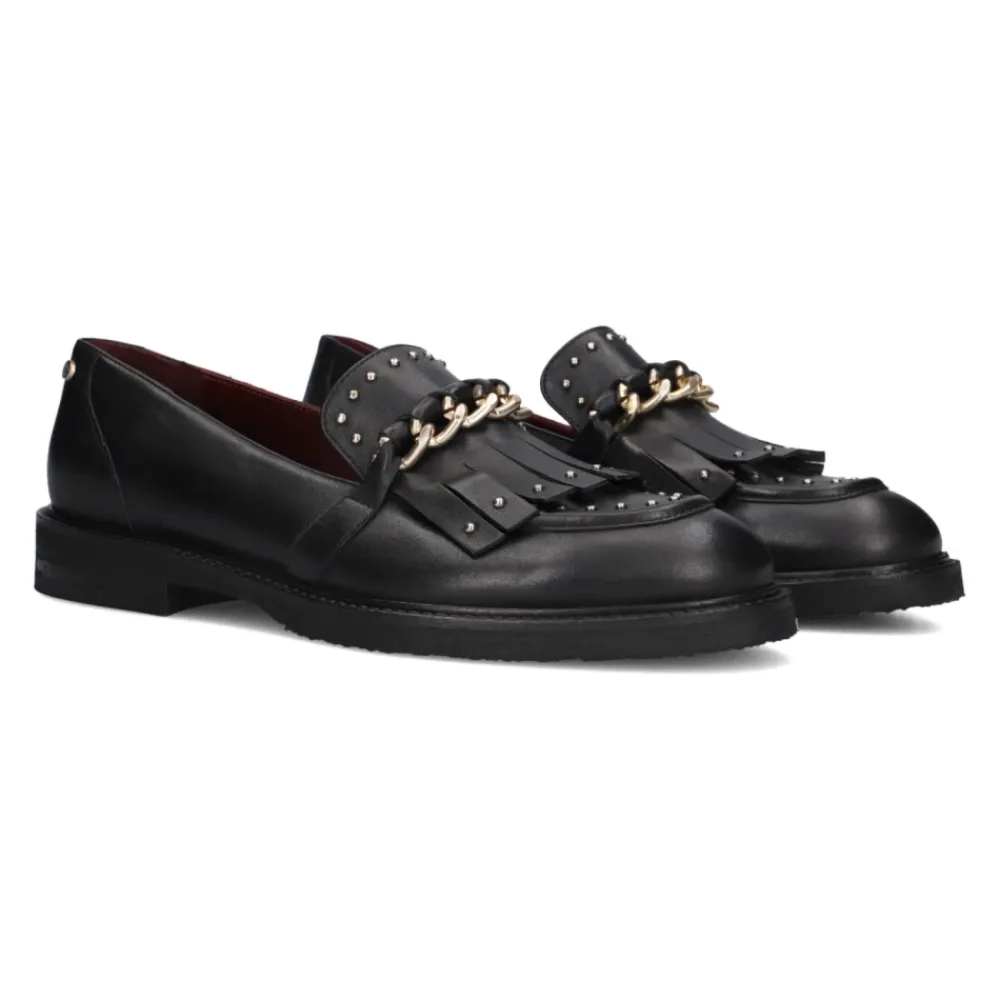 DAMES Fred De La Bretoniere Paris Leya Loafers Leer