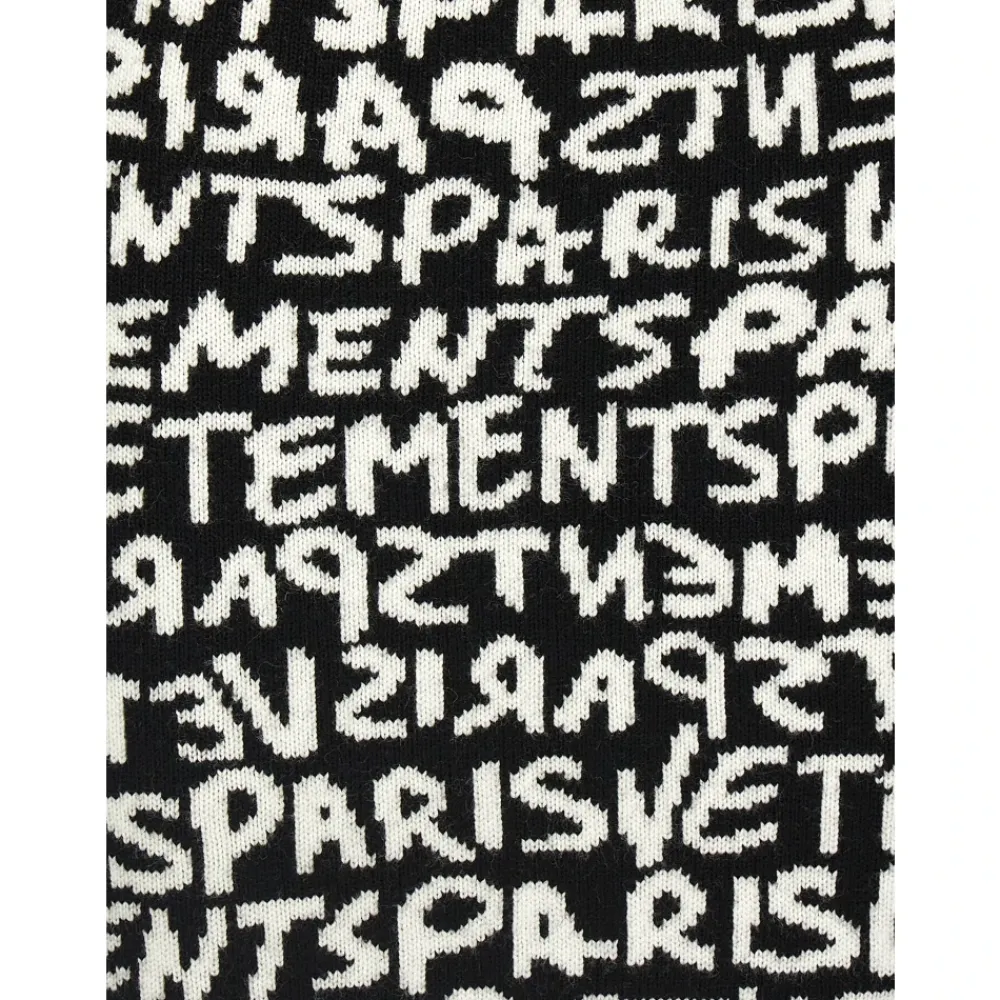 DAMES Vetements Paris Monogram Mini Rok