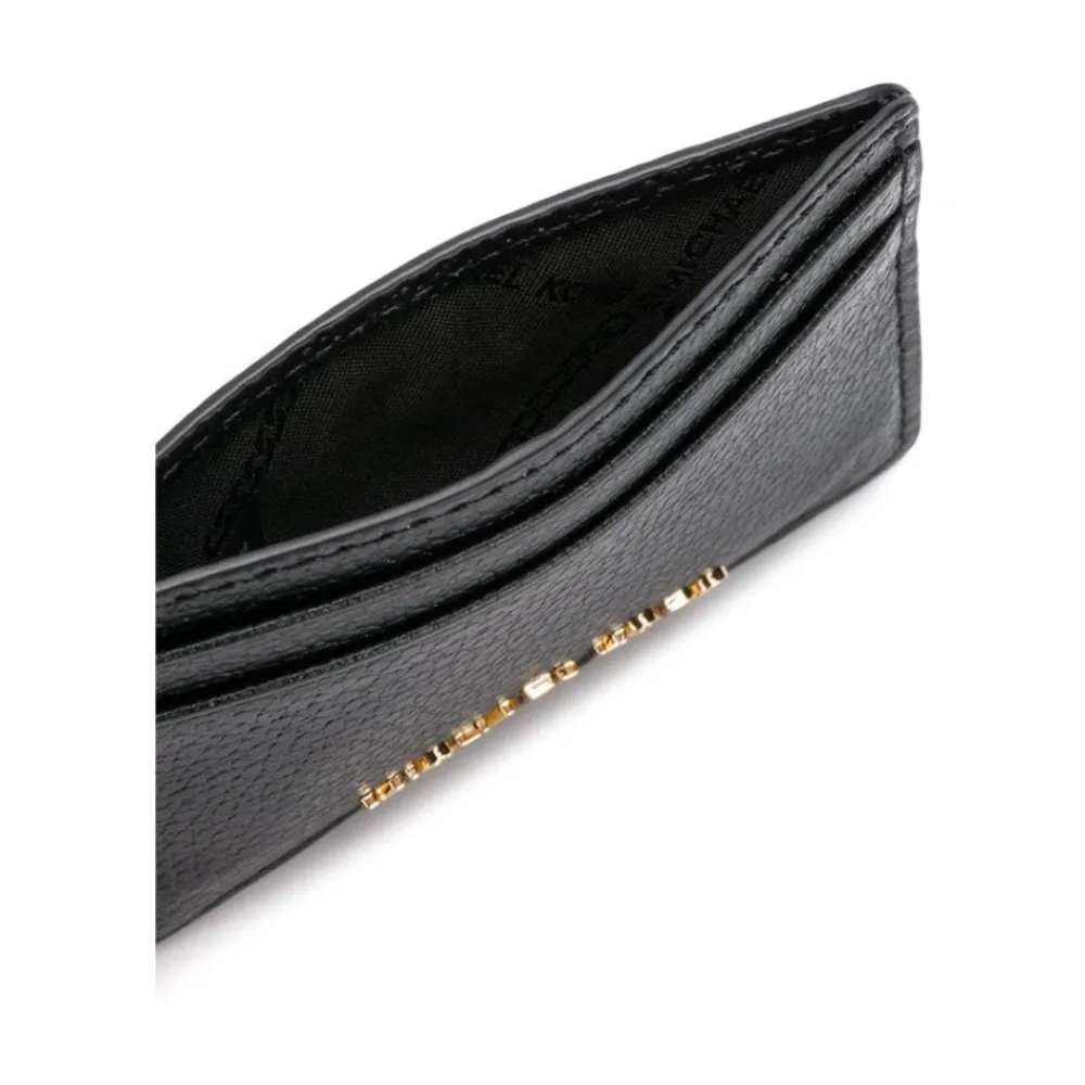 DAMES Michael Kors Portefeuilles^Pasjeshouder van leder met reliëf