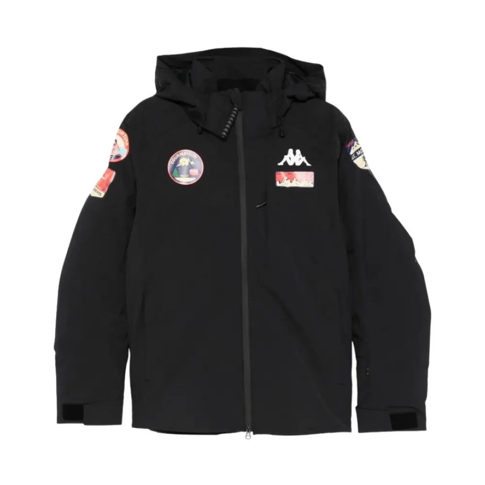 Kappa Wintersport^Patch-appliqué Hooded Jacket