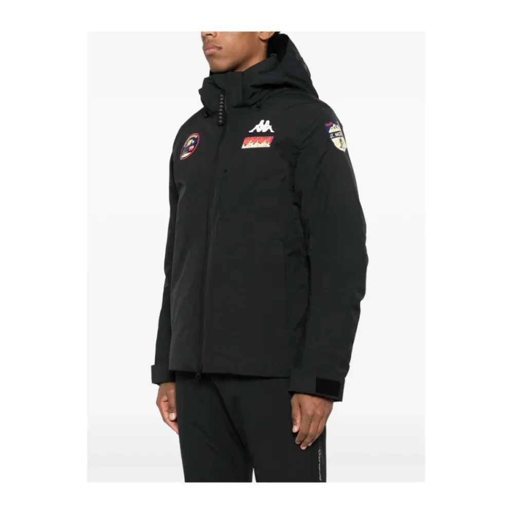 Kappa Wintersport^Patch-appliqué Hooded Jacket