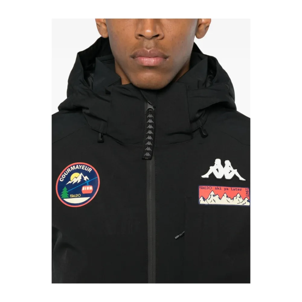 Kappa Wintersport^Patch-appliqué Hooded Jacket