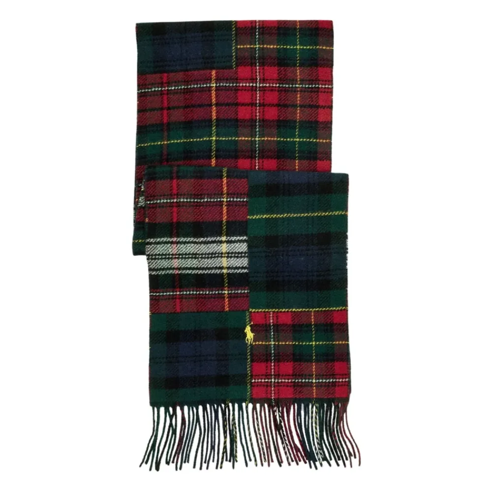 Heren Ralph Lauren Sjaals^Patchwork Plaid Sjaal