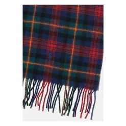 Heren Polo Ralph Lauren Sjaals^Patchwork Plaid Sjaal van Wolmix