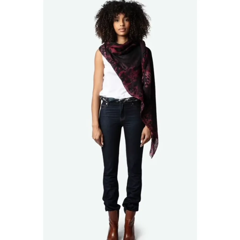 DAMES Zadig & Voltaire Sjaals^Pañuelo Judy Leopardo