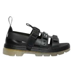 Heren Dr. Martens Pearson Kiev Sandaal Leer Gespen Rubber