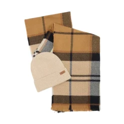 Barbour Pendle Beanie & Blair Sjaal Geschenkset