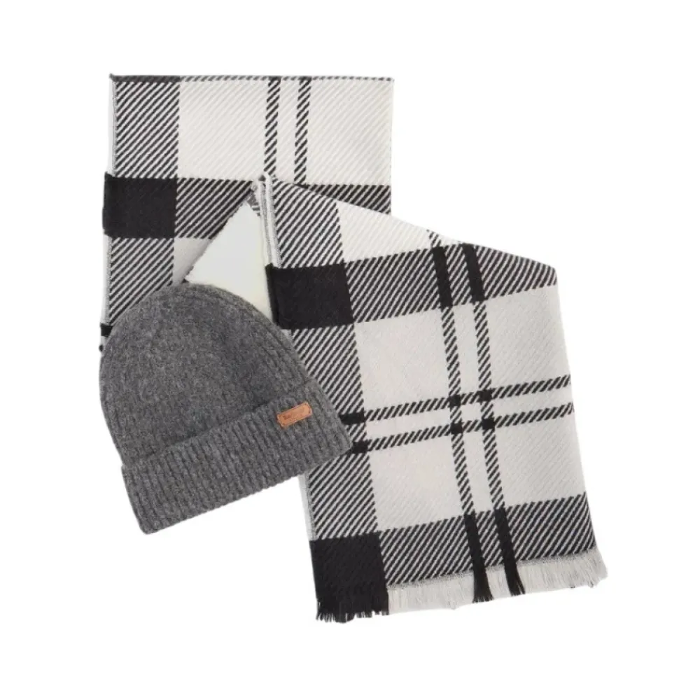 Barbour Pendle Beanie & Scarf Set
