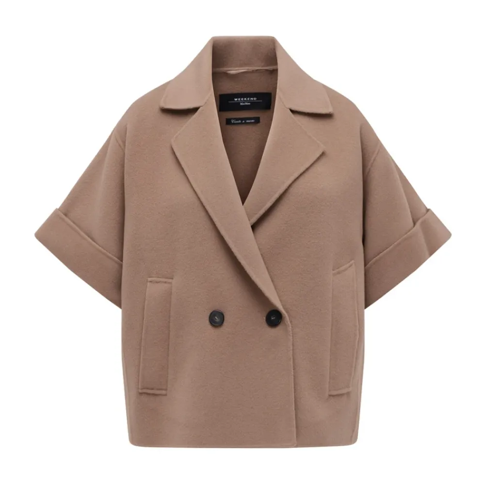 DAMES Weekend Max Mara Pera Double-Breasted Jas