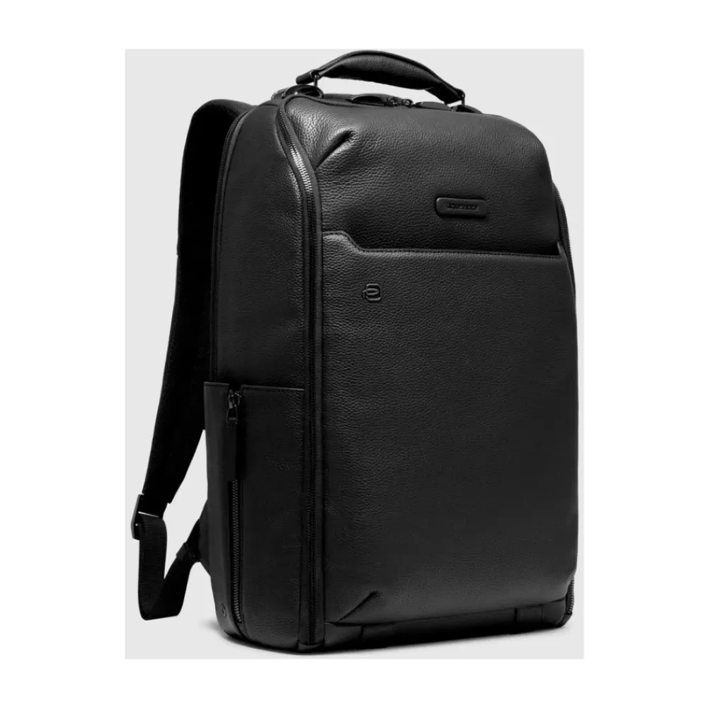 Heren Piquadro Personalizable travel backpack for laptop 14