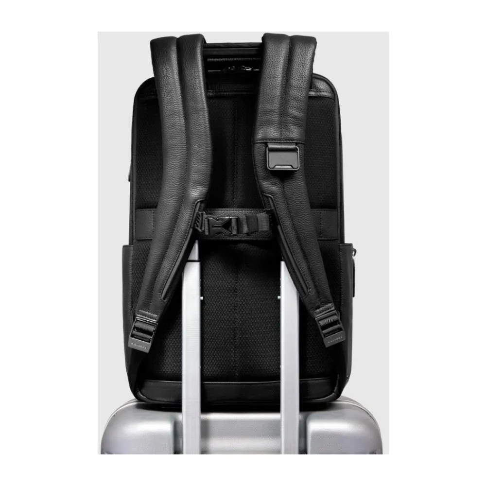 Heren Piquadro Personalizable travel backpack for laptop 14