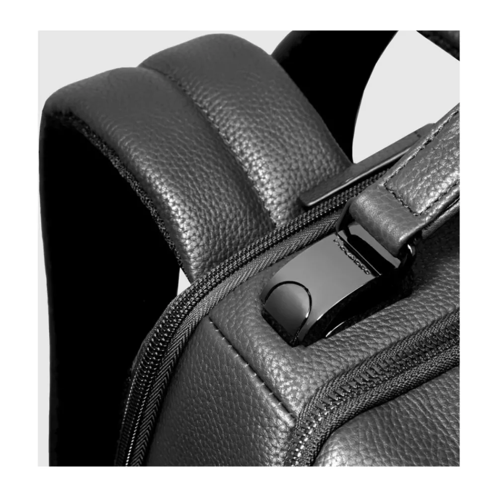 Heren Piquadro Personalizable travel backpack for laptop 14