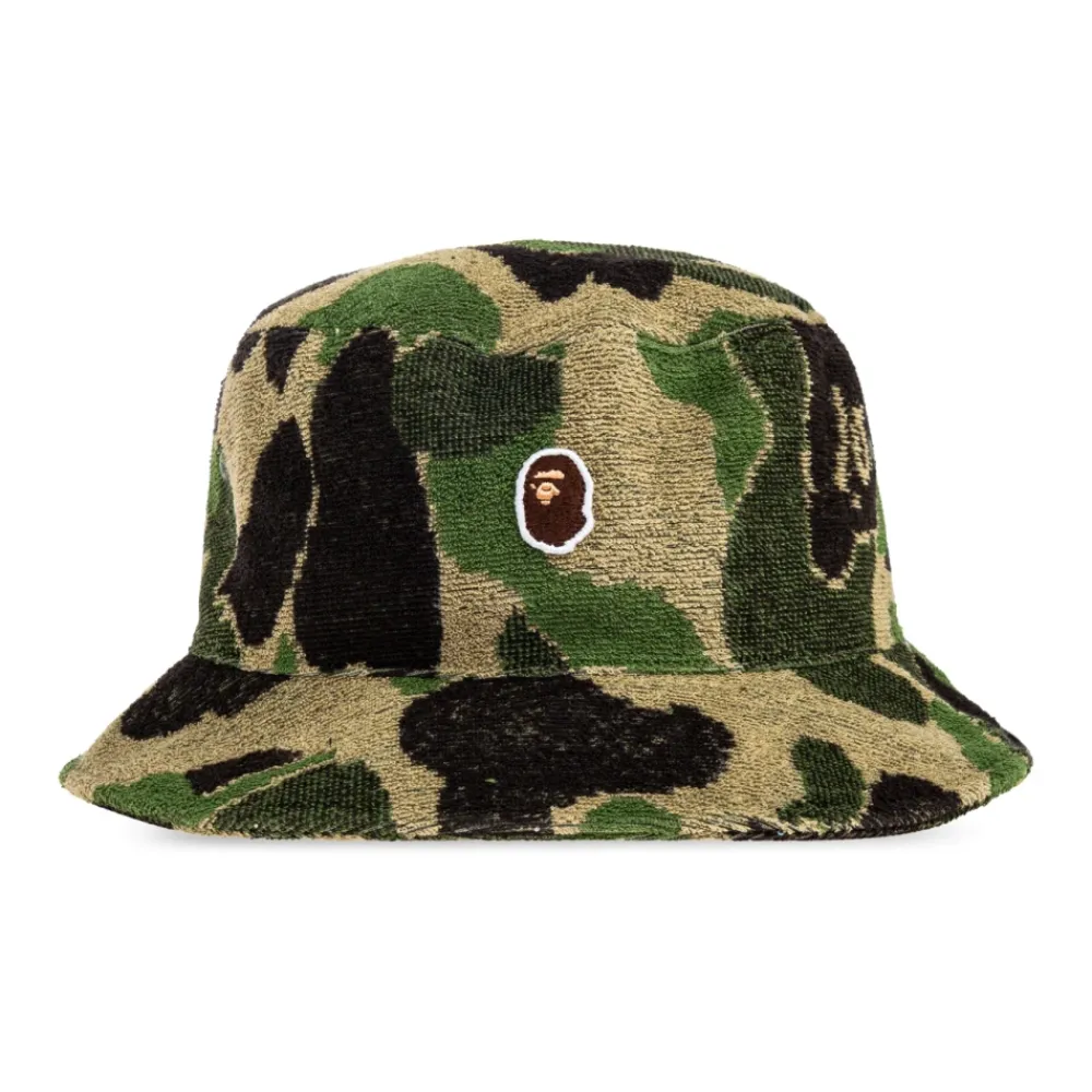 Heren A BATHING APE Hoeden^Pet met logo