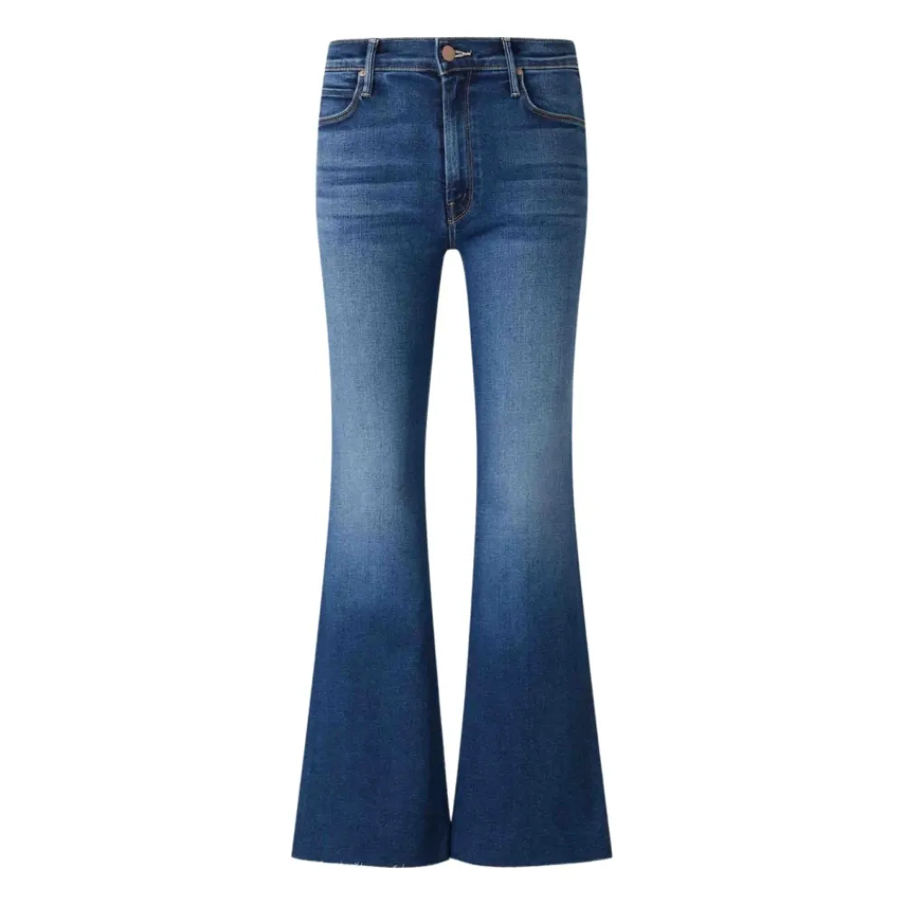 DAMES Mother Petite Flare Denim Broek