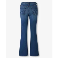 DAMES Mother Petite Flare Denim Broek