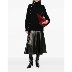 DAMES KUJTEN Pinkette Turtleneck Sweater