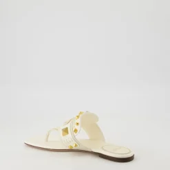 DAMES Valentino Garavani Slippers^Plaster Caster Goatskin Thong Sandal