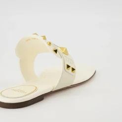 DAMES Valentino Garavani Slippers^Plaster Caster Goatskin Thong Sandal