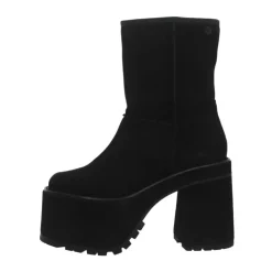 DAMES Yellow Platform Heeled Boots