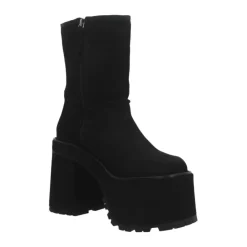 DAMES Yellow Platform Heeled Boots