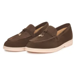 DAMES Cesare Gaspari Loafers^Platform Moccasins Aurelia - Brown