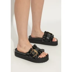 DAMES Versace Jeans Couture Slippers^Platform slides