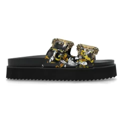 DAMES Versace Jeans Couture Platform Slippers
